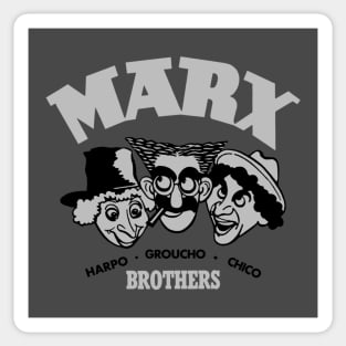 Mod.3 Groucho Chico Harpo Marx Brothers Sticker